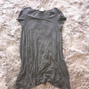 Charcoal Grey Flowey Dress